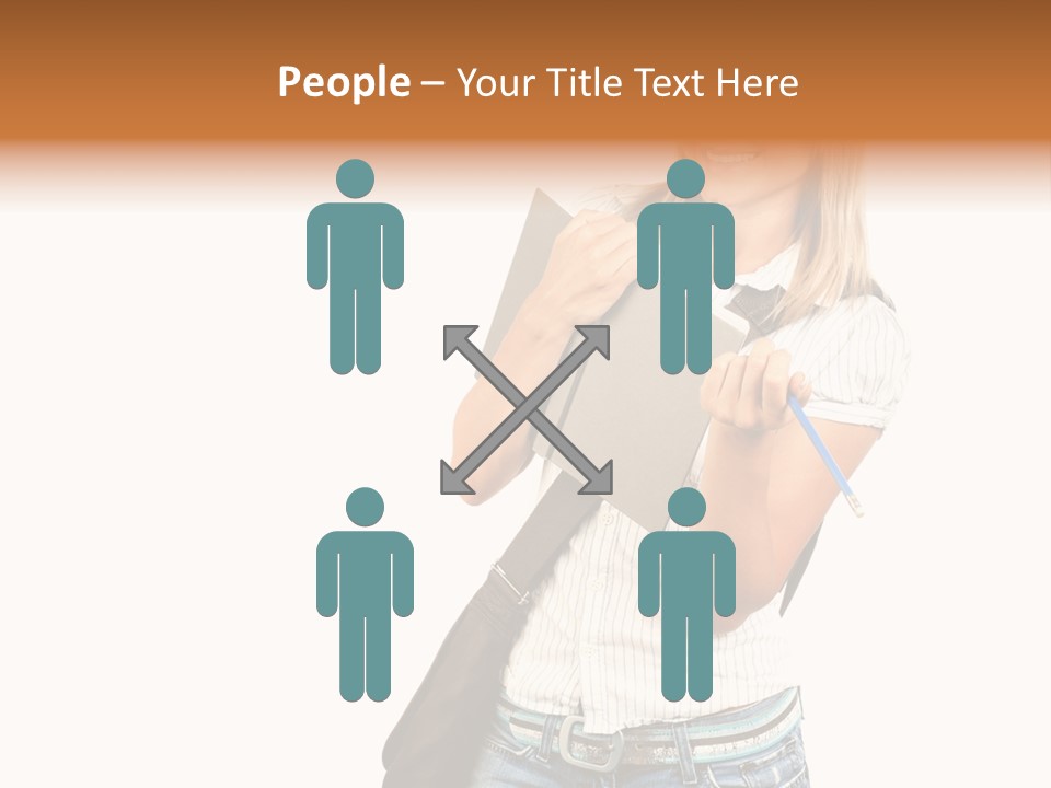 Learn Isolated Notebook PowerPoint Template