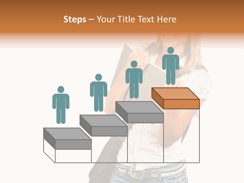 Learn Isolated Notebook PowerPoint Template
