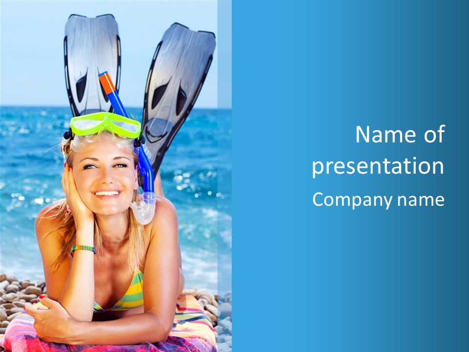 Mask People Activities PowerPoint Template