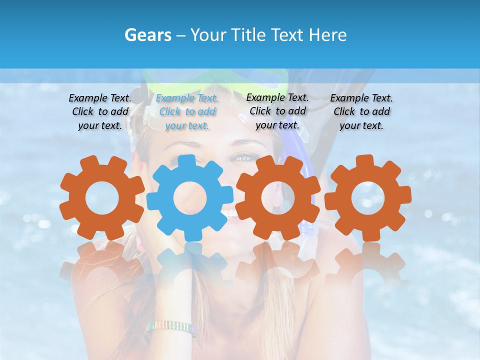 Mask People Activities PowerPoint Template