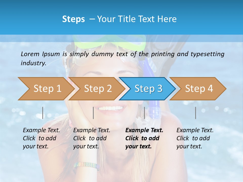 Mask People Activities PowerPoint Template