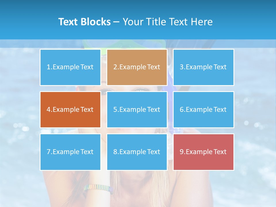 Mask People Activities PowerPoint Template