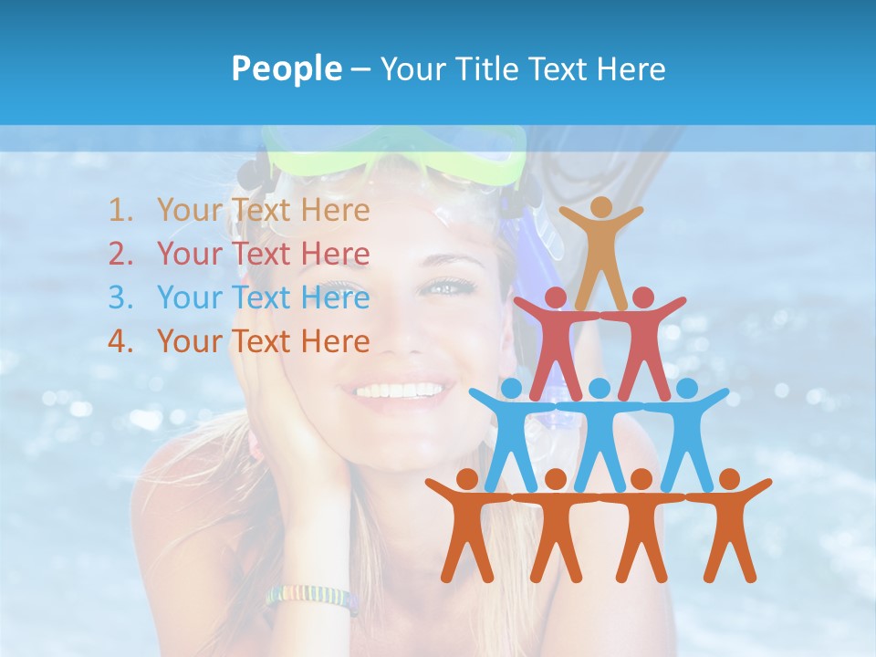 Mask People Activities PowerPoint Template