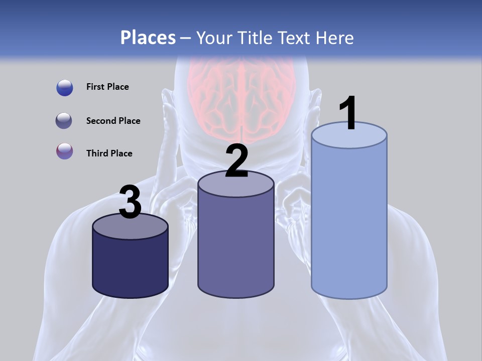 Anatomy Backgrounds Thinking PowerPoint Template