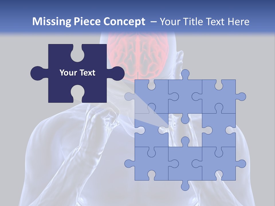 Anatomy Backgrounds Thinking PowerPoint Template