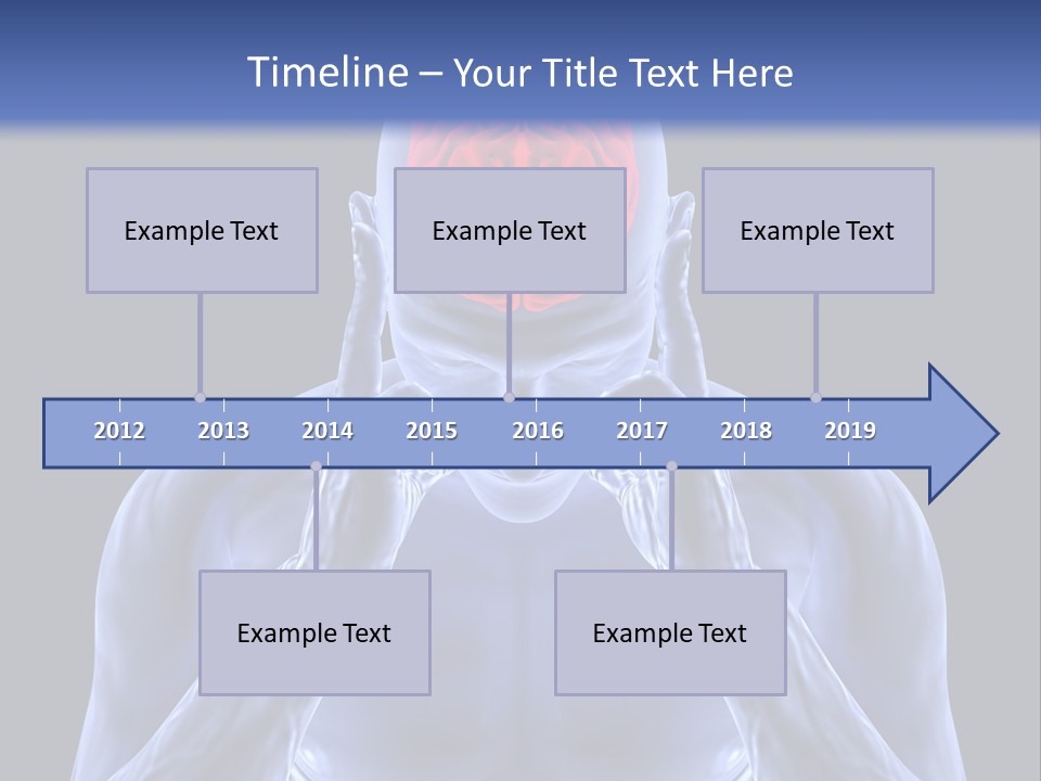 Anatomy Backgrounds Thinking PowerPoint Template