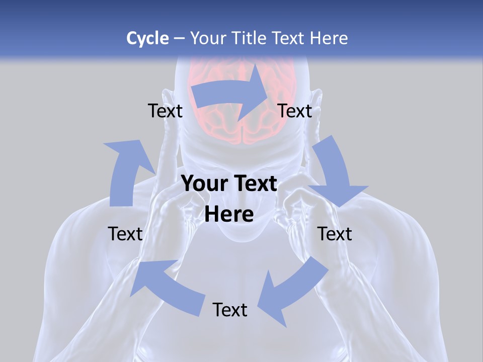 Anatomy Backgrounds Thinking PowerPoint Template