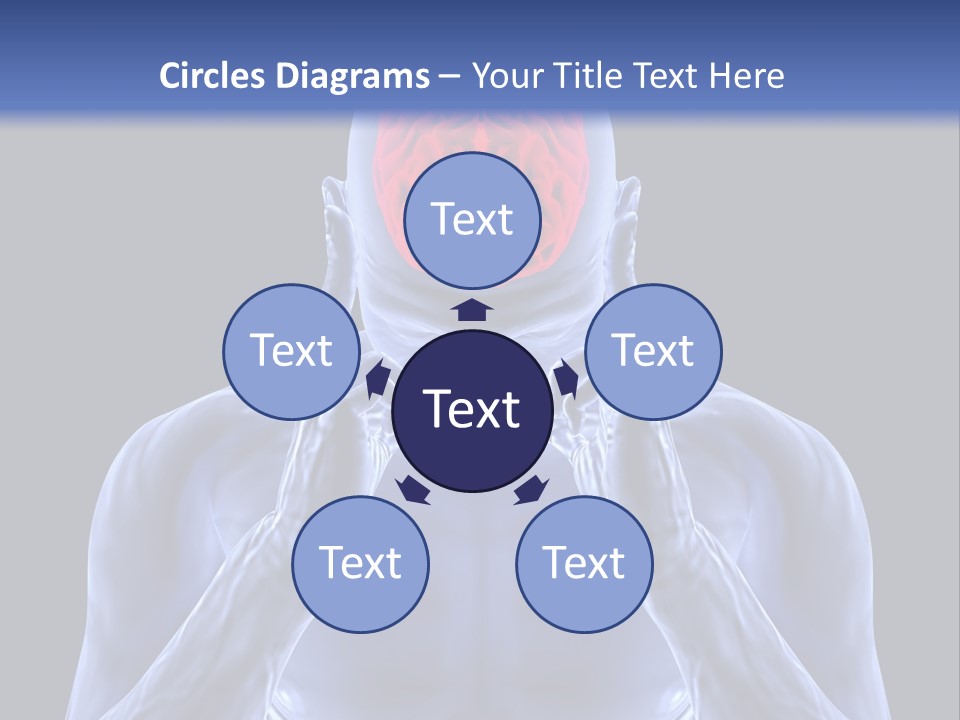 Anatomy Backgrounds Thinking PowerPoint Template