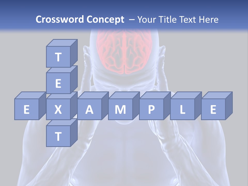 Anatomy Backgrounds Thinking PowerPoint Template
