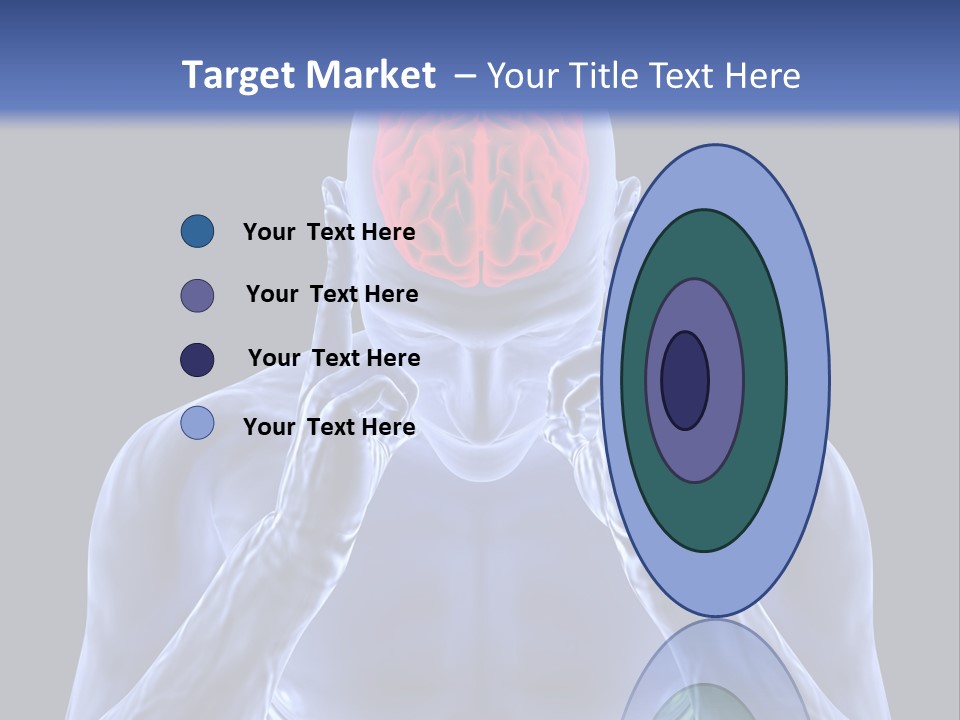 Anatomy Backgrounds Thinking PowerPoint Template