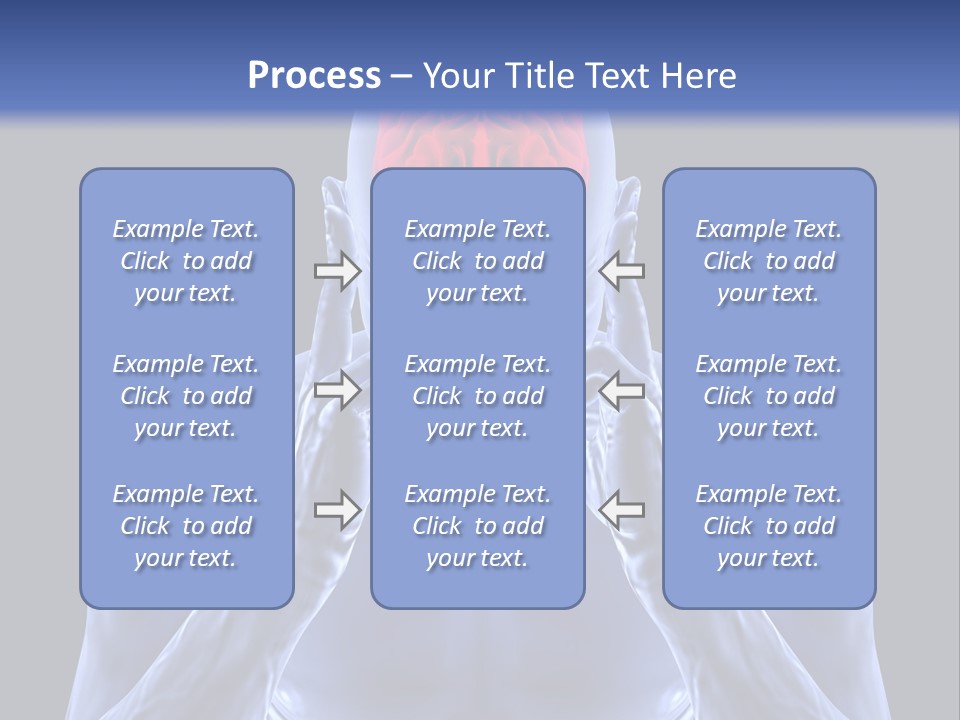Anatomy Backgrounds Thinking PowerPoint Template