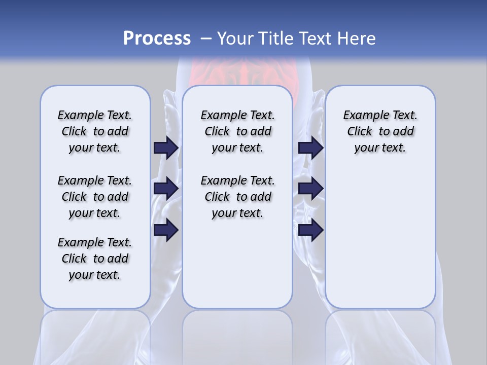 Anatomy Backgrounds Thinking PowerPoint Template