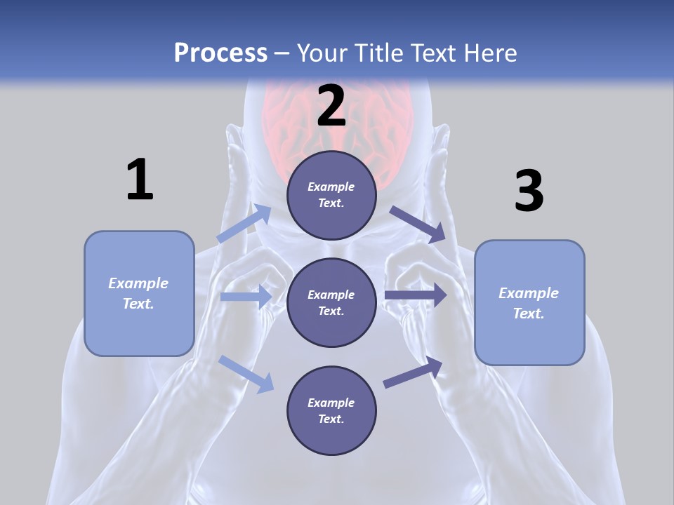Anatomy Backgrounds Thinking PowerPoint Template