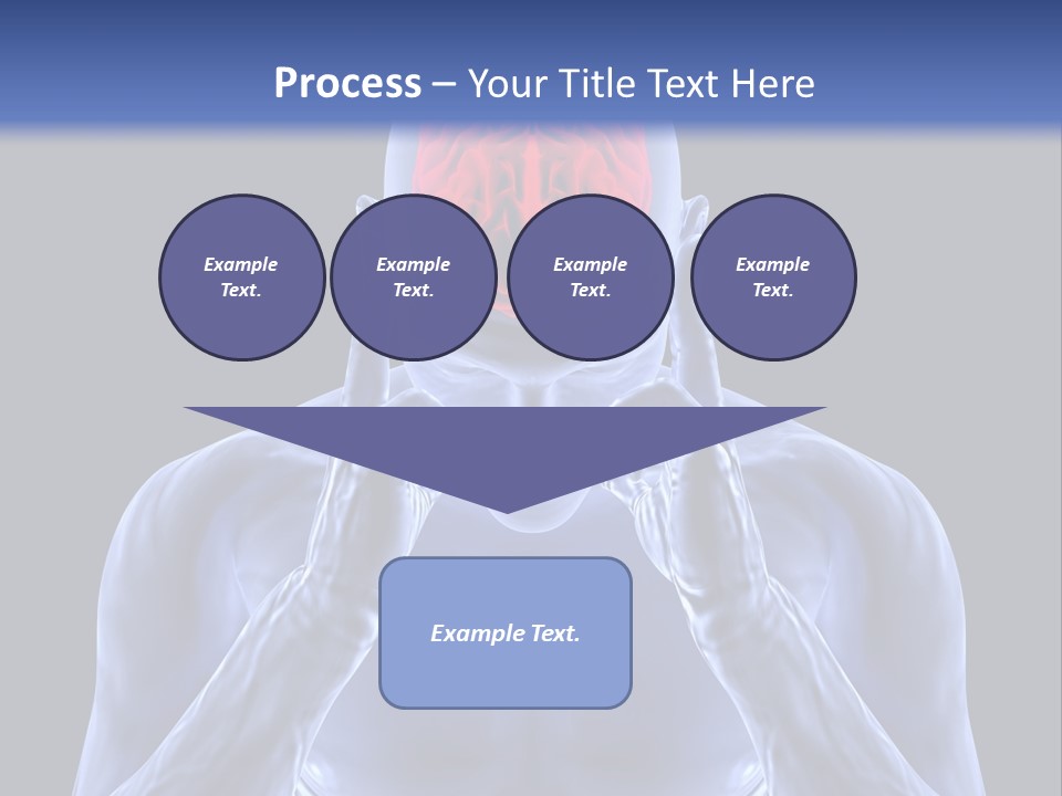 Anatomy Backgrounds Thinking PowerPoint Template