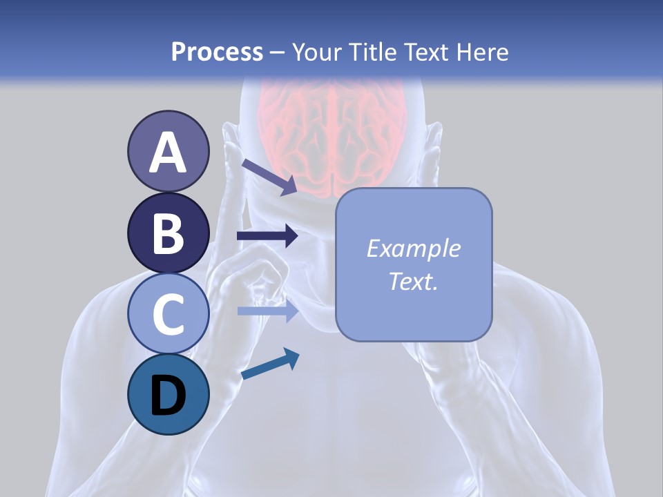 Anatomy Backgrounds Thinking PowerPoint Template