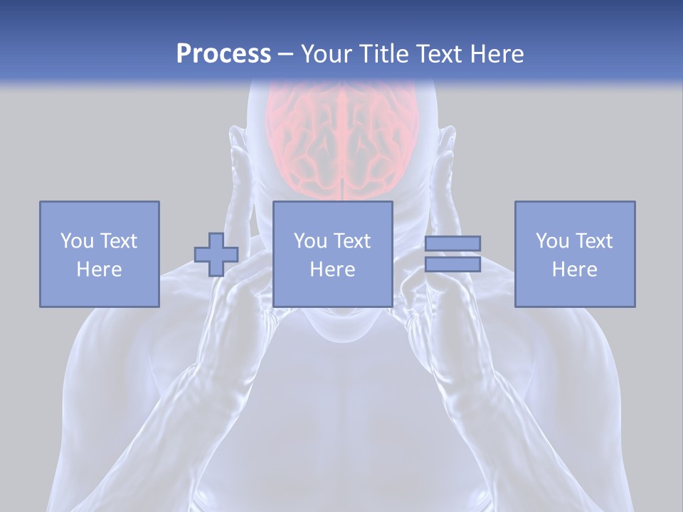 Anatomy Backgrounds Thinking PowerPoint Template