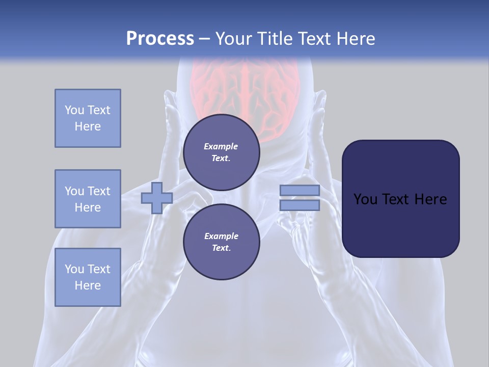 Anatomy Backgrounds Thinking PowerPoint Template