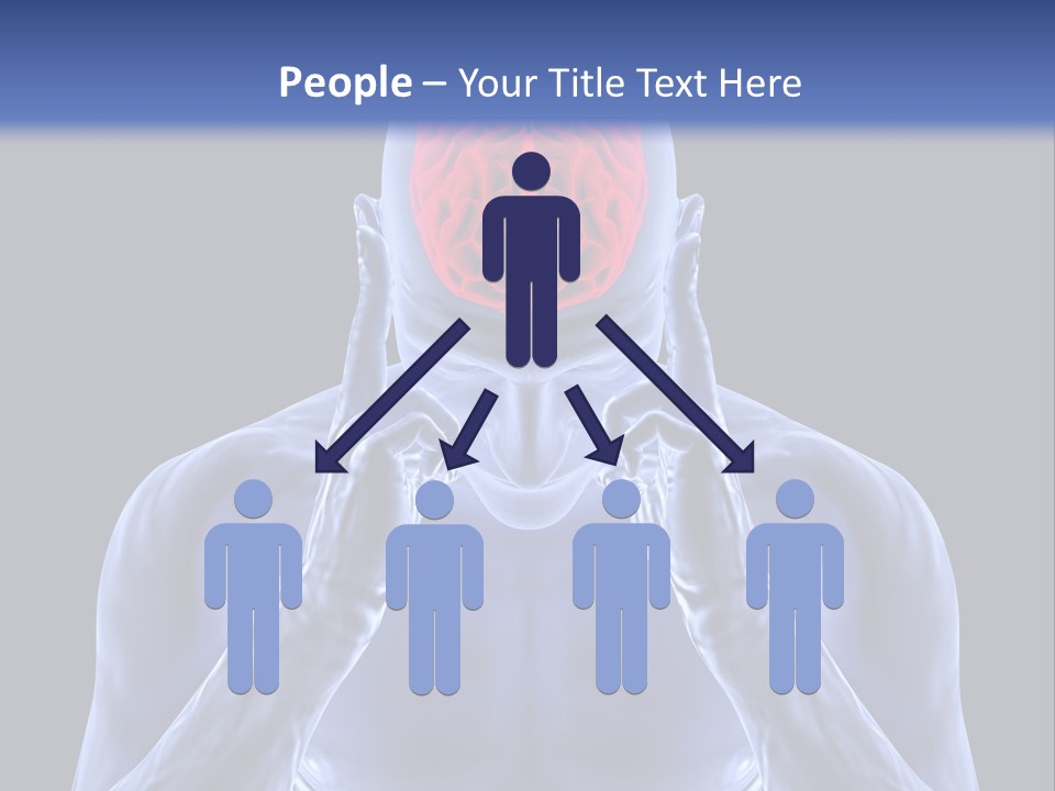 Anatomy Backgrounds Thinking PowerPoint Template