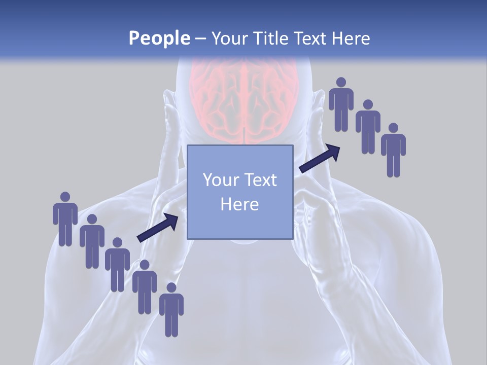 Anatomy Backgrounds Thinking PowerPoint Template