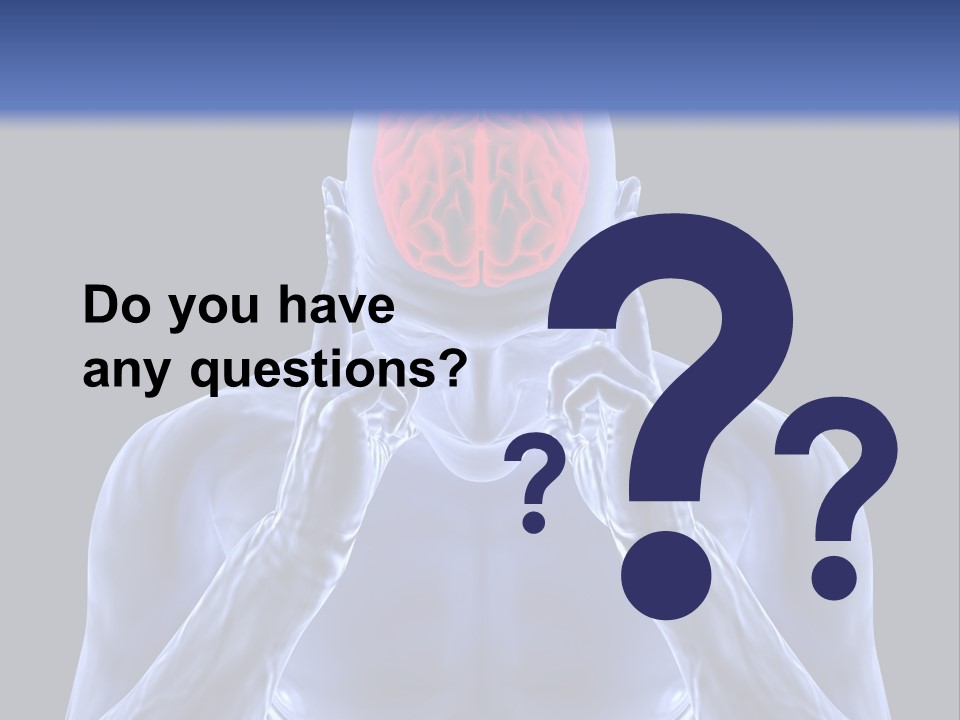 Anatomy Backgrounds Thinking PowerPoint Template