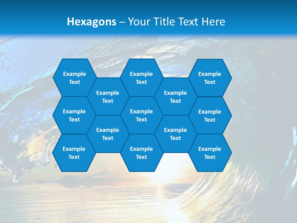 Climate Ripple Reflection PowerPoint Template