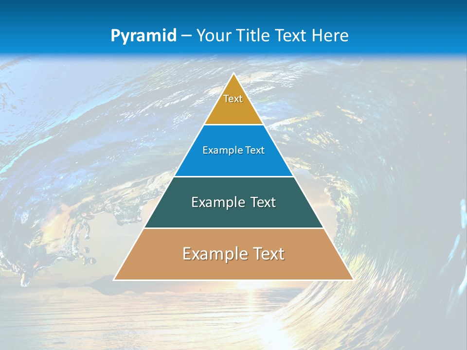 Climate Ripple Reflection PowerPoint Template