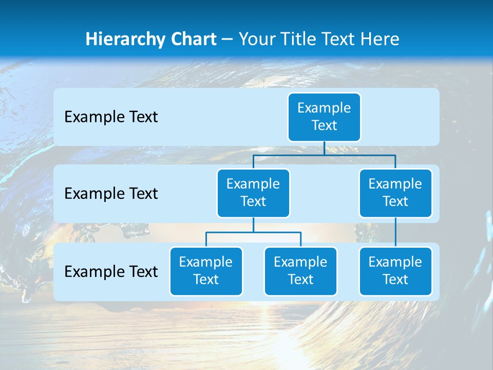 Climate Ripple Reflection PowerPoint Template
