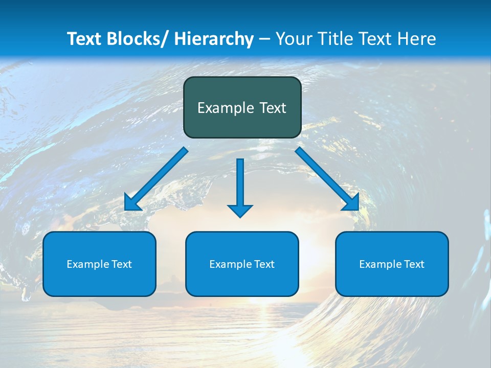 Climate Ripple Reflection PowerPoint Template
