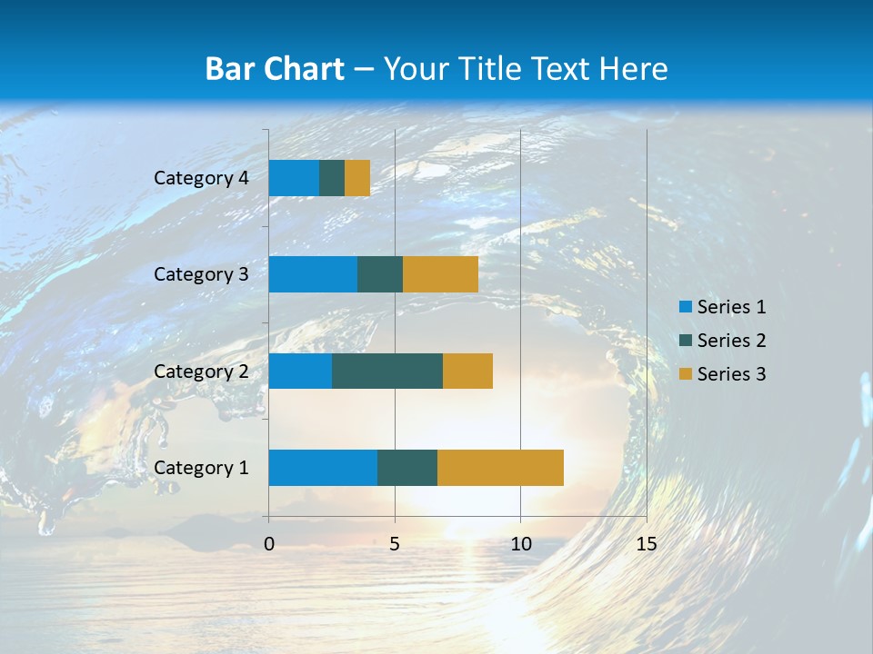 Climate Ripple Reflection PowerPoint Template