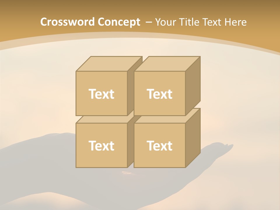 Glowing Magic Sunset PowerPoint Template