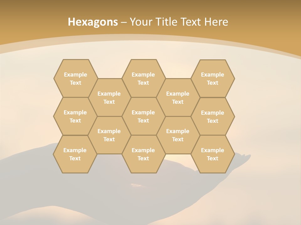 Glowing Magic Sunset PowerPoint Template