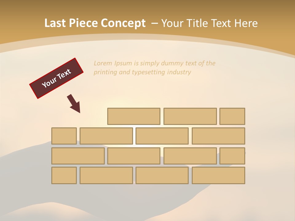 Glowing Magic Sunset PowerPoint Template