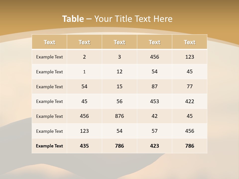 Glowing Magic Sunset PowerPoint Template
