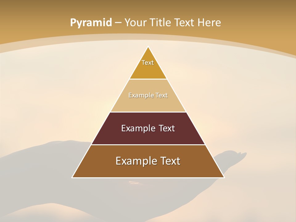 Glowing Magic Sunset PowerPoint Template