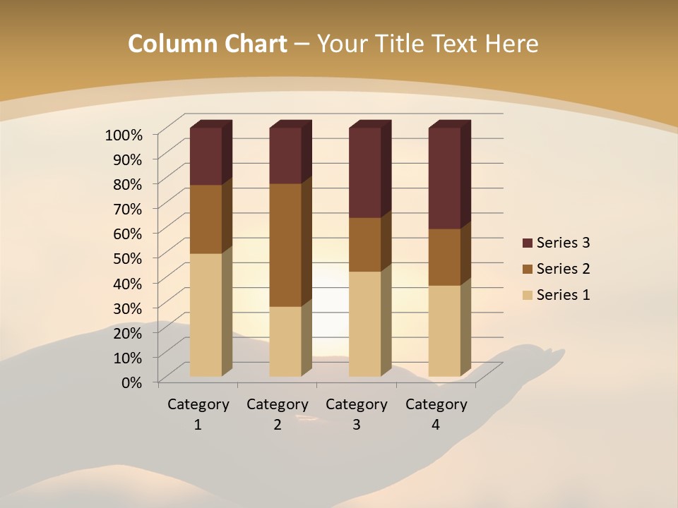 Glowing Magic Sunset PowerPoint Template
