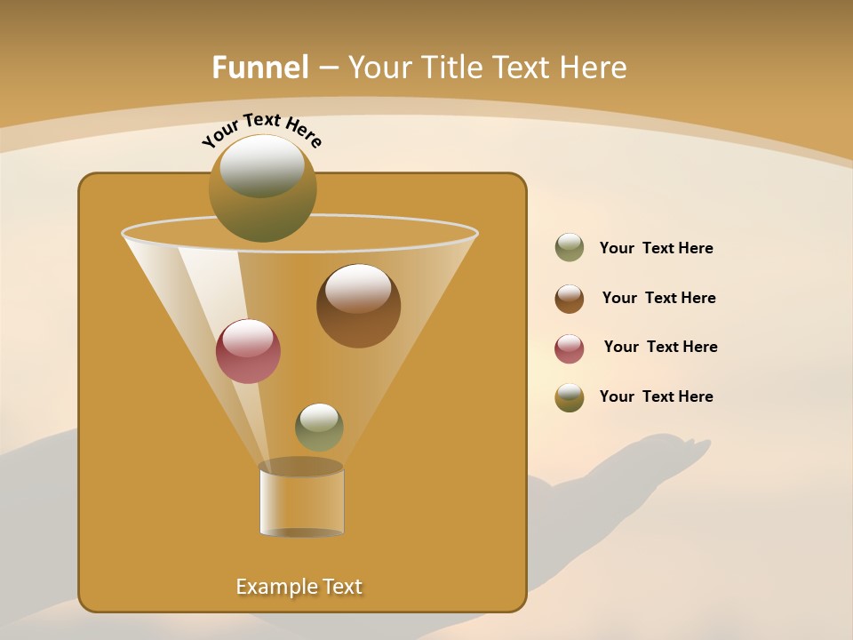Glowing Magic Sunset PowerPoint Template