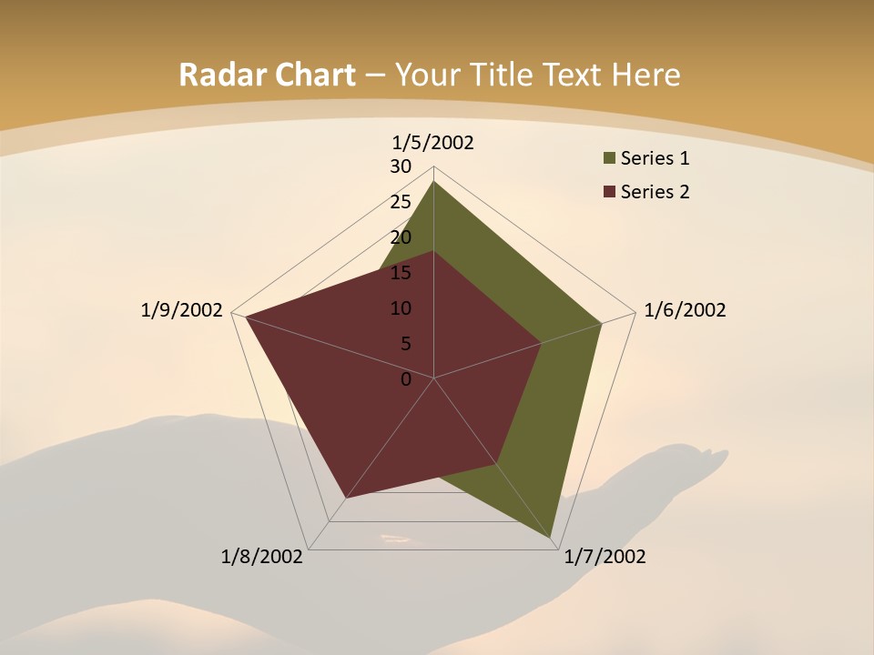 Glowing Magic Sunset PowerPoint Template