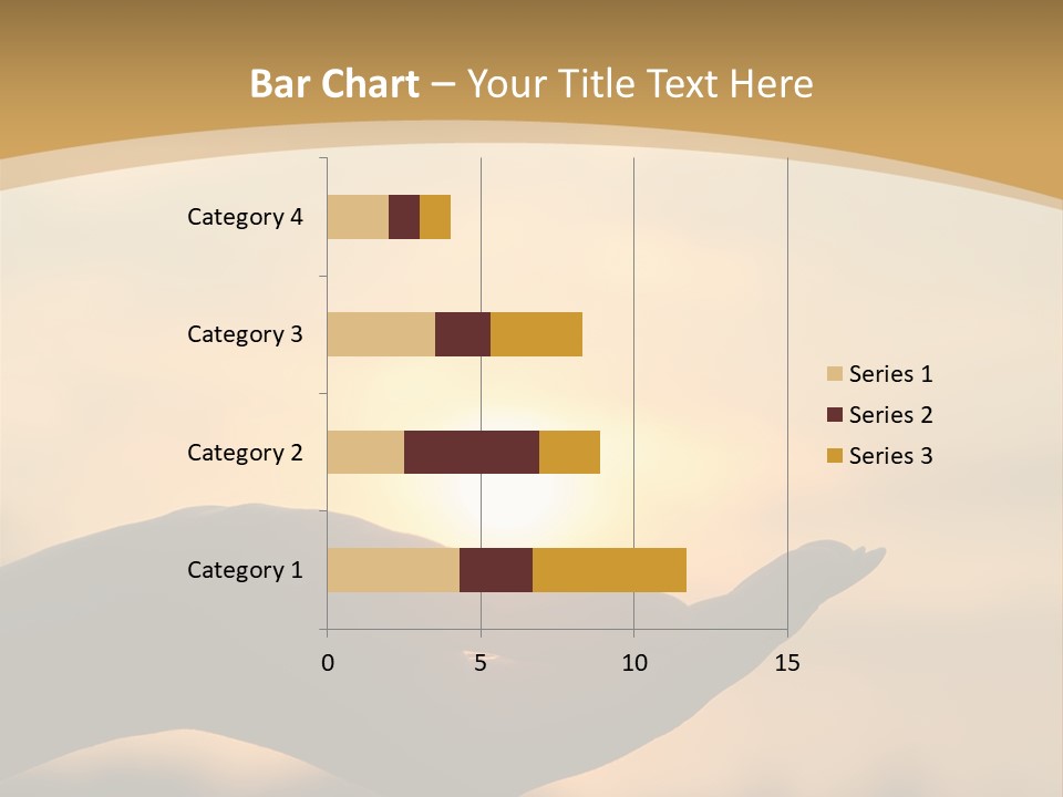 Glowing Magic Sunset PowerPoint Template
