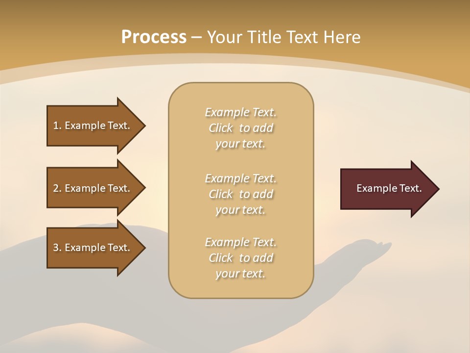Glowing Magic Sunset PowerPoint Template
