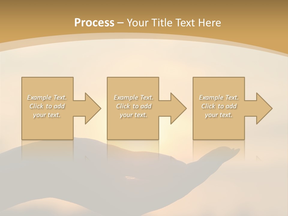 Glowing Magic Sunset PowerPoint Template