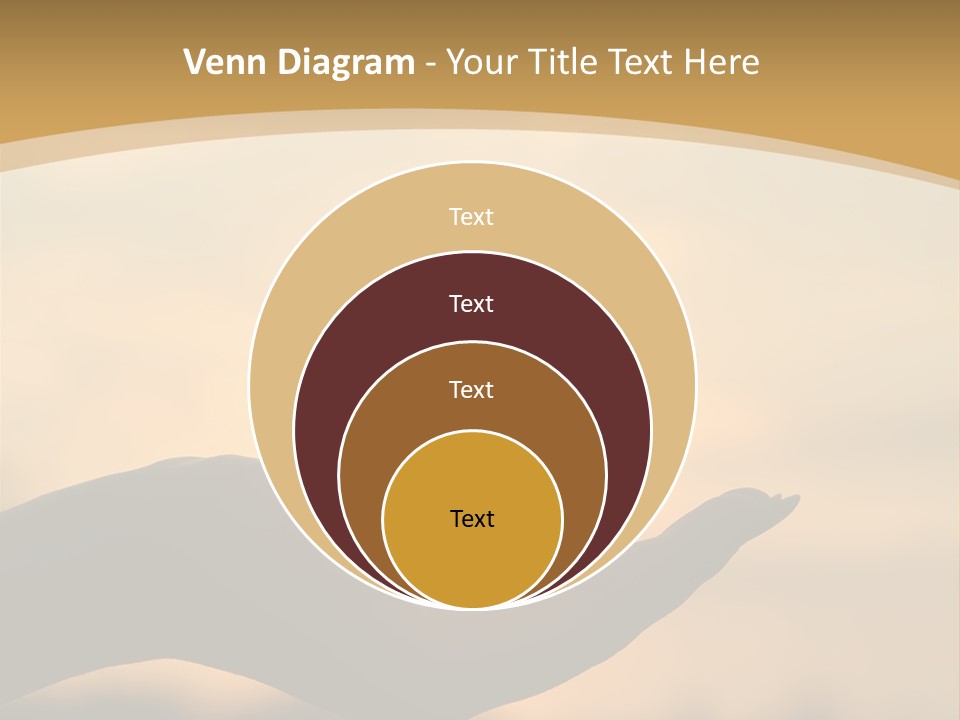 Glowing Magic Sunset PowerPoint Template