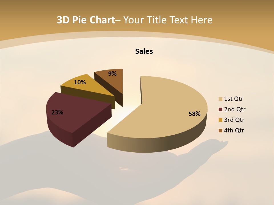 Glowing Magic Sunset PowerPoint Template