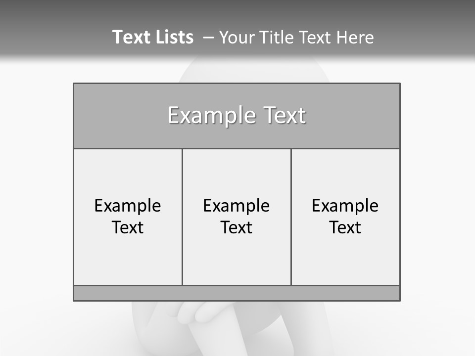 Cartoon Depression Emotional Stress PowerPoint Template