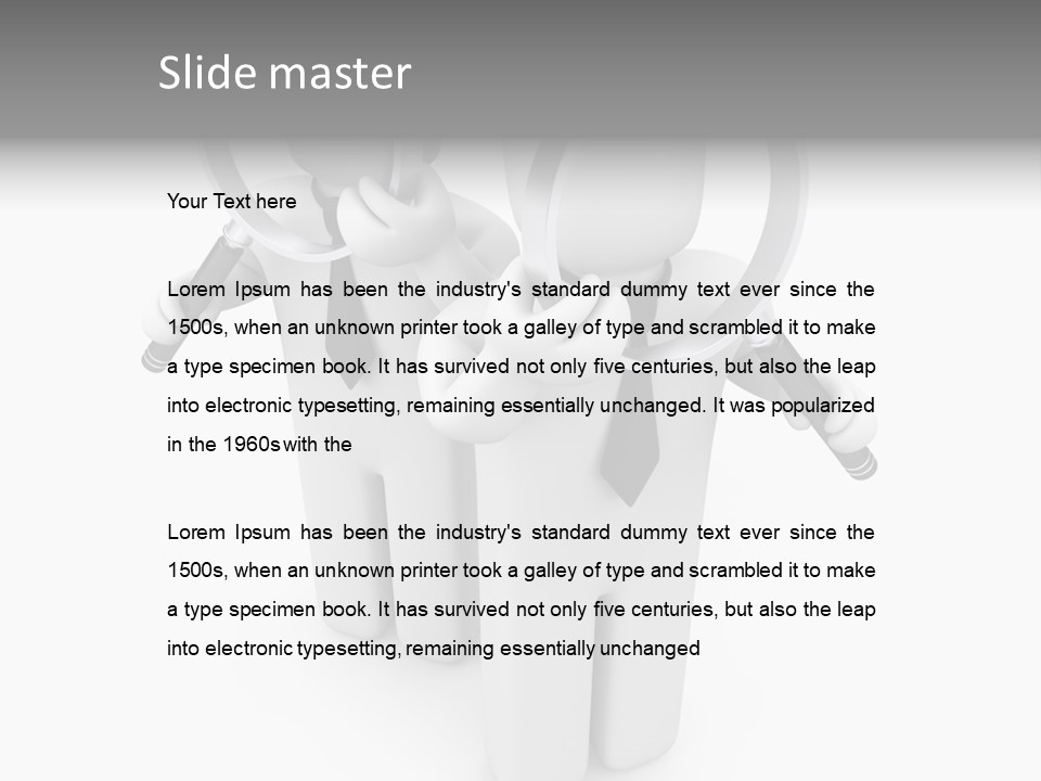 Clipping Path People Collective PowerPoint Template