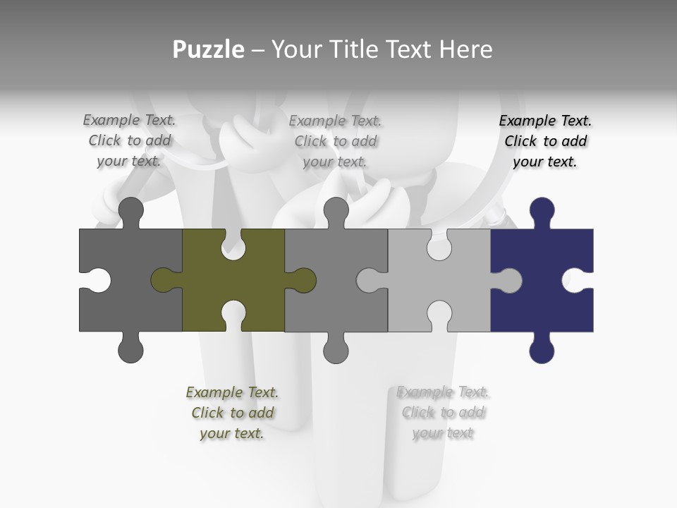 Clipping Path People Collective PowerPoint Template