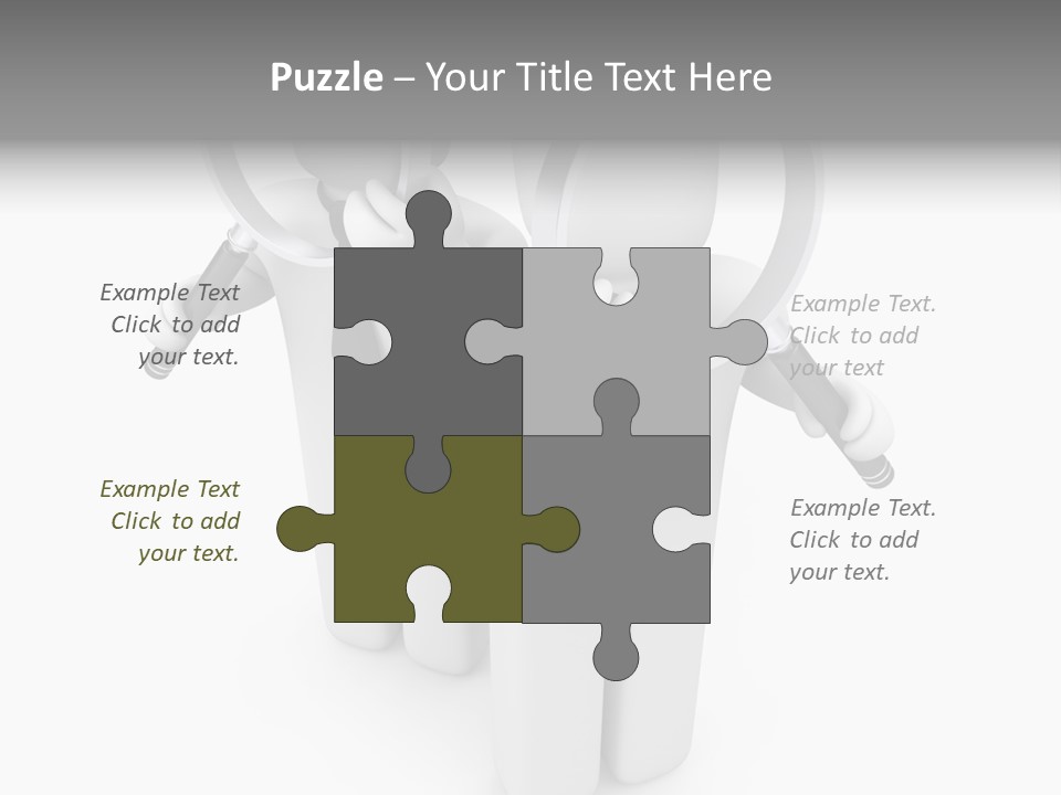 Clipping Path People Collective PowerPoint Template