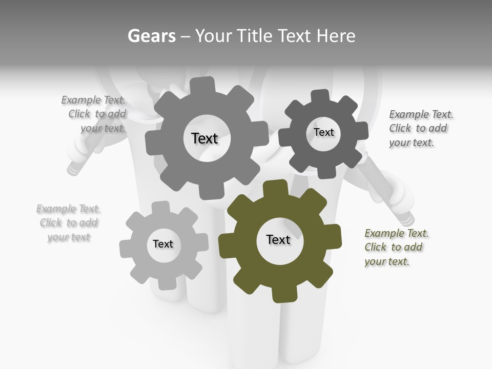 Clipping Path People Collective PowerPoint Template