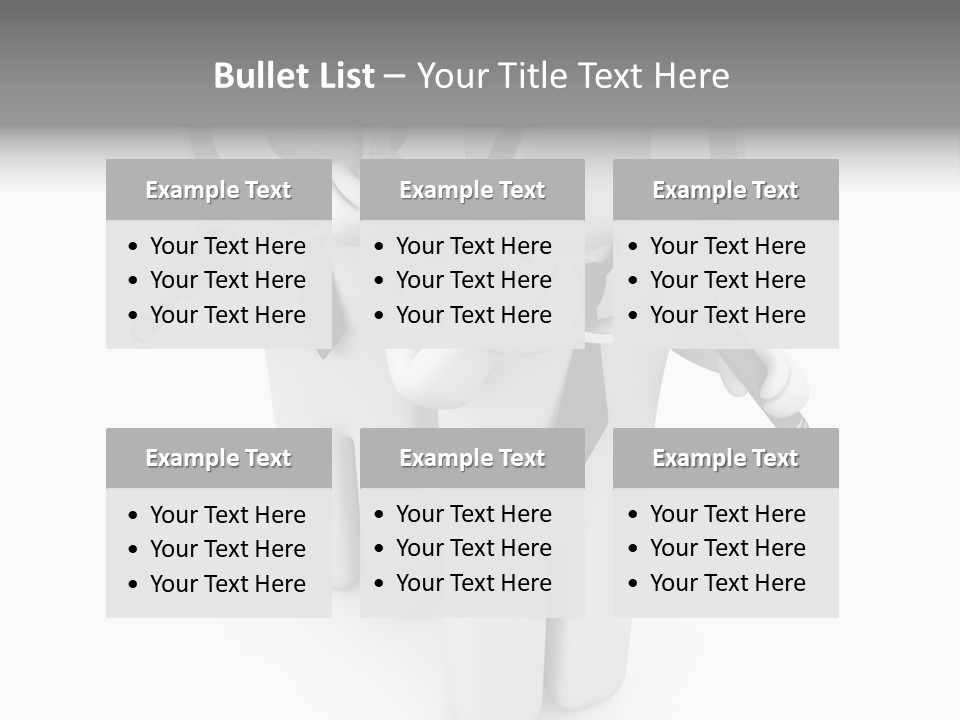 Clipping Path People Collective PowerPoint Template