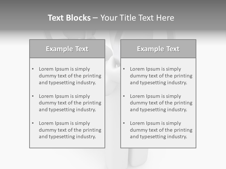 Clipping Path People Collective PowerPoint Template