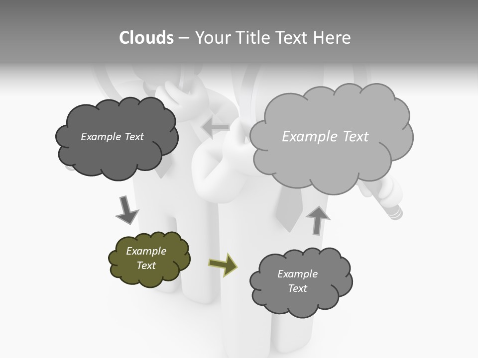 Clipping Path People Collective PowerPoint Template